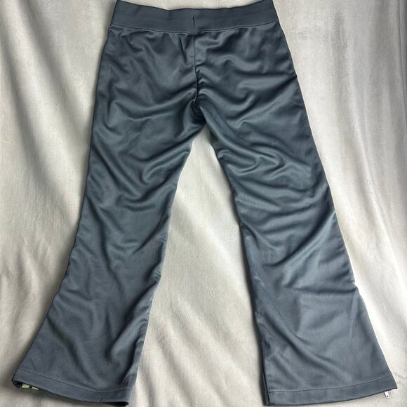 Vintage Y2K Nike Scott Mini Swoosh Flared Sweatpants Gray Large - Picture 3 of 6